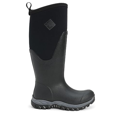 MUCK ARCTIC SPORT II WATERPROOF WOMEN'S TALL WELLINGTON BOOTS - BLACK - SIZE 9 - Like New