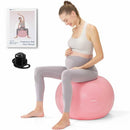 YOTTOY PREGNANCY BALL 1.8MM THICK BIRTHING BALL YOGA EXERCISE - PINK - Like New