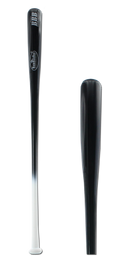 Bamboo Bats Adult Fungo Bamboo Baseball Bat HWBU34F - Black Handle/White Barrel - Brand New