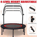 ANWICK Trampoline Portable Fitnes Foldable Rebounder 40" Max Load 330lbs - Red - Like New