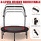 ANWICK Trampoline Portable Fitnes Foldable Rebounder 40" Max Load 330lbs - Red - Like New