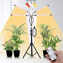 VNFOX Grow Light for Indoor 4 Head Tripod Adjustable Light with Stand - Brand New