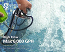 Green Expert 1.5HP Submersible Sump Pump, Max 6000 GPH High Flow - Brand New