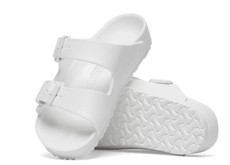 BIRKENSTOCK ARIZONA KIDS EVA US KIDS SIZE 12/12.5 - UK SIZE 11.5 - WHITE - Like New