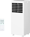 DAINSLEF 8000 BTU PORTABLE AIR CONDITIONER, BLACK COVER - WHITE-BLACK COVER - Like New