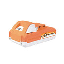 SUN JOE SNOW JOE 24-VOLT LITHIUM-ION BATTERY - ORANGE/ WHITE - Like New
