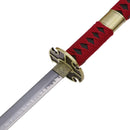 ZORO ONE PIECE RED KATANA SWORD - RED - Like New