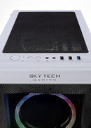 Skytech Chronos Gaming PC Desktop i7-12700F 16G 1TB SSD RTX 3070 - White - Like New