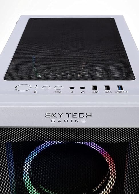 Skytech Chronos Gaming PC Desktop i7-12700F 16G 1TB SSD RTX 3070 - White - Like New