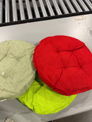 GENERIC ROUND FLOOR CUSHIONS FLOOR PILLOWS MEDITATION SEAT PILLOWS 6 PACKS - Like New