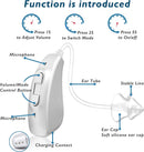 Onebridge Rechargeable Hearing Aids with 4 channel J707 - - Scratch & Dent
