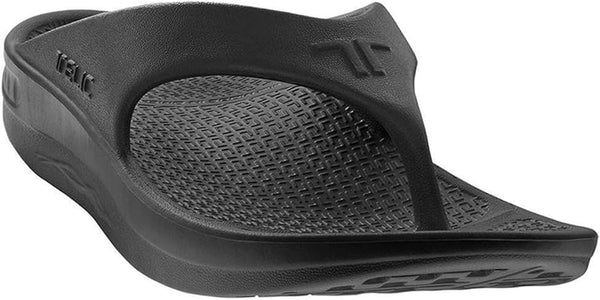 TELIC ARCH SUPPORT PAIN RELIEF ENERGY FLIP FLOPS MEN 10 WOMEN 11 MIDNIGHT BLACK - Brand New