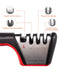 BRIGII 4-IN-1 KNIFE SHARPENER KITCHEN KNIFE ACCESSORIES CERAMIC STEEL SCISSORS - Like New