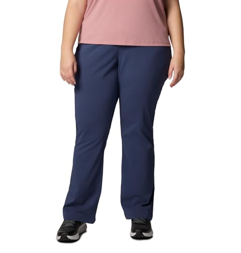 Columbia Women's Anytime Bootcut Pant II Noir Size 1X Long - Brand New