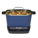 POWERXL MIDNIGHT BLUE 7.5 QT. DIGITAL MULTI-COOKER AUTOMATIC PADDLE - BLUE - Like New