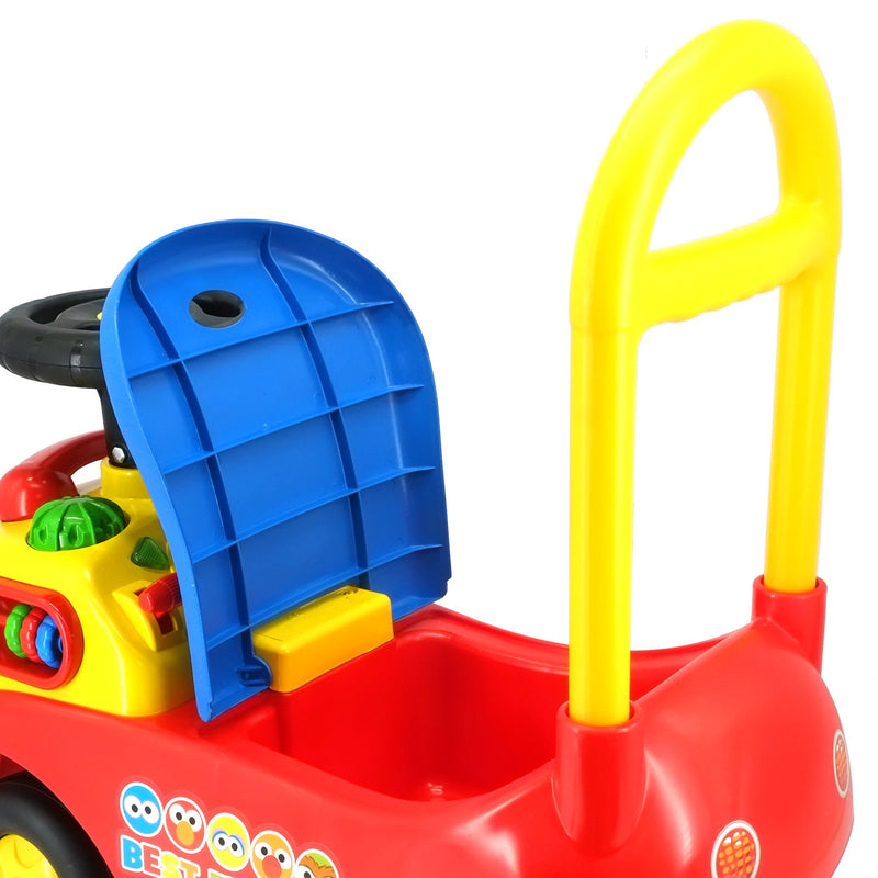 KIDDIELAND MY FIRST ACTIVITY RIDE-ON ELMO LIGHT & SOUND SESAME STREET - RED - Brand New