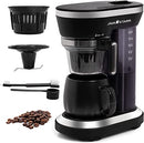 JAVASTARR COFFEE MAKER WITH GRINDER BUILT COFFEE GRINDER MAKAER BH9008G BLACK - Brand New