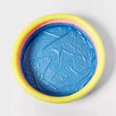 SUN SQUAD 10.63''X4.13''X 15' 3 RING 105GAL ROUND KIDDIE POOL - YELLOW/PINK/NAVY - Like New