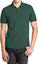 GALAXY BY HARVIC MENS POLO PIQUE SHIRT SCHOOL UNIFORM - SIZE: MEN S - HUNTER - Brand New