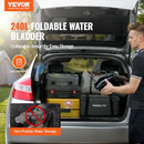VEVOR 240L/63.4 Gallon Water Storage Bladder Portable RV Water Tank 1000D PVC - Like New