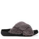 VIONIC WOMEN'S RELAX II SLIDES SLIPPER SIZE: WOMEN'S 10 CHARCOAL GRAY FABRIC - Like New