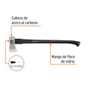 TRUPER 3 1/2 LB MICHIGAN FELLING AXE, 33'' FIBERGLASS HANDLE HM-3-1/2F - BLACK - Like New
