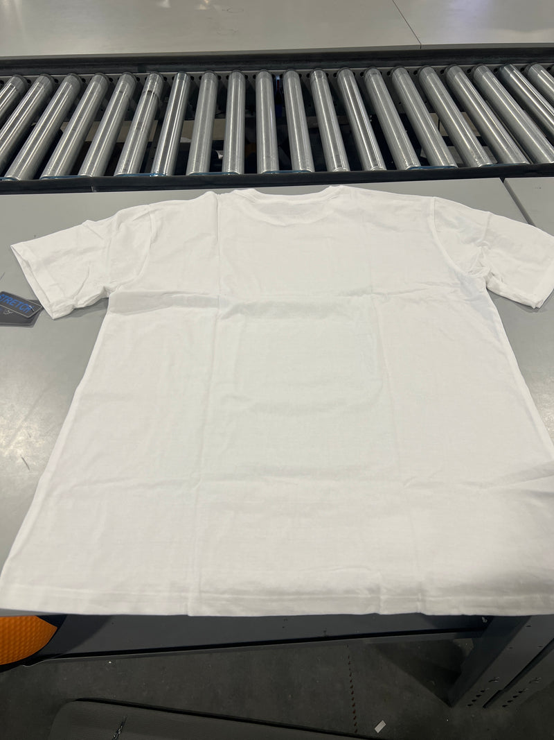 BLACK ICE SHORT SLEEVE T-SHIRT - SIZE: MEN XL - WHITE - Brand New