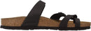 BIRKENSTOCK MAYARI - BIRKO-FLOR & BIRKIBUC - SIZE: MEN 10 EU 43 - BLACK - Brand New