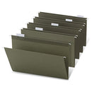 OFFICE DEPOT HANGING FOLDERS 1/5 CUT LEGAL SIZE 100% RECYCLED 811-018 - GREEN - Brand New