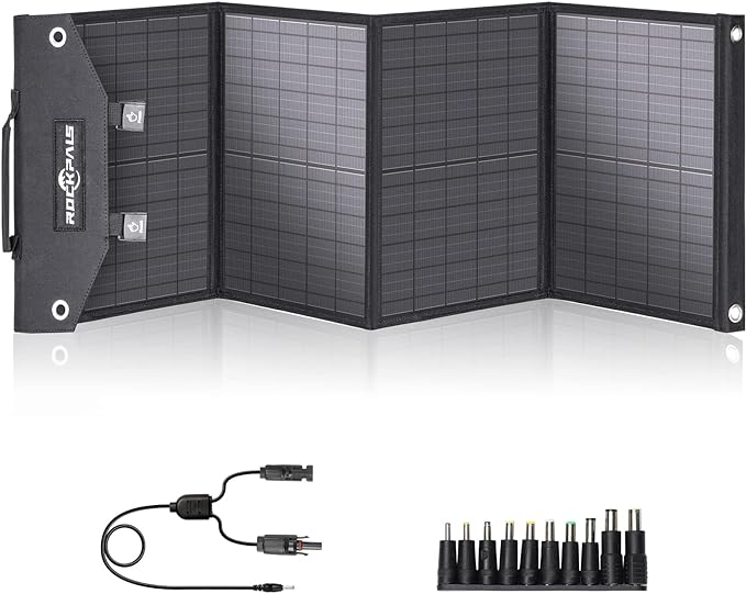 ROCKPALS Foldable Solar Panel 60W SP002 Portable Solar Panel - Scratch & Dent