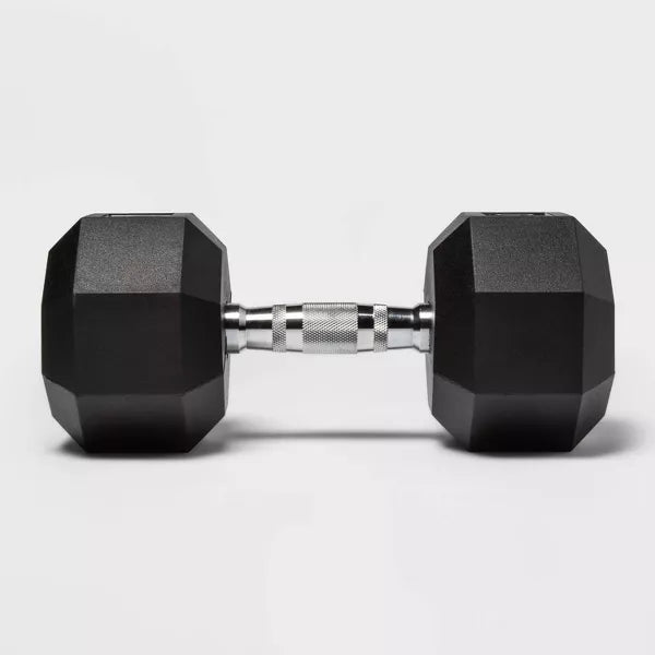 ALL IN MOTION HEX DUMBBELL 40LB - BLACK - Like New