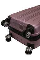 ROCKLAND LONDON HARDSIDE EXPANDABLE LUGGAGE CARRY-ON 20-INCH - PINK - Brand New
