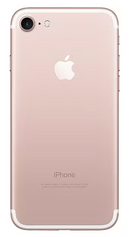 For Parts: IPHONE 7 128GB UNLOCKED ROSE GOLD CRACKED SCREEN/LCD BATTERY WON'T CHARGE