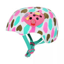 RASKULLZ CHARMS BIKE HELMET(50-54CM) - PINK/WHITE - Like New
