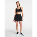 AVIA WOMEN'S ACTIVE SKORT WITH CURVED HEM - SIZE: WOMEN L - BLACK SOOT - Brand New