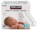 Kirkland Signature Diapers Size 1 (Up to 14 Pounds) 192 Count W/ Wipes - Brand New