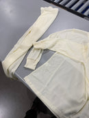 THERMA TEK 2PC WOMAN'S THERMAL WEAR BASE LAYER PANT/TOP COTTON WAFFLE M - CREAM - Like New