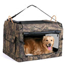 KOOPRO 40 INCH COLLAPSIBLE DOG CRATE, PORTABLE SOFT-SIDED 40.0 - Like New