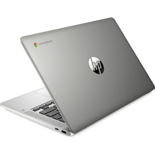 HP Chromebook 14" FHD N4500 8GB 128GB eMMC Chrome OS14A-NA1093CL MINERAL SILVER Like New