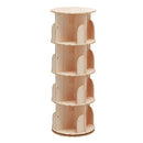 4 Tier 360° Rotating Stackable Shelves Bookshelf Organizer - Intexca - Like New