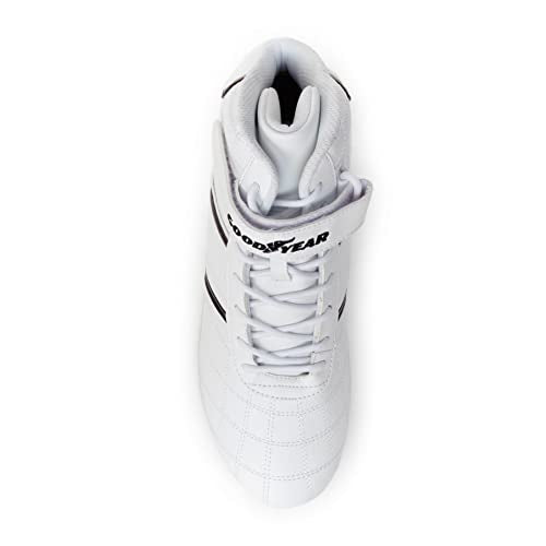 GOODYEAR MENS CLUTCH RACER SNEAKER HIGH-TOP SNEAKERS PU LEATHER MESH SIZE 10 - Brand New