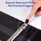 AVERY HEAVY-DUTY FRAMED VIEW BINDER, 1.5" EZD RINGS - NAVY - Like New