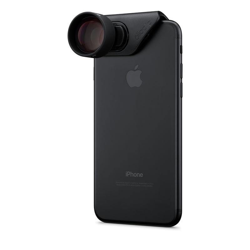 OLLOCLIP Active Lens Set for iPhone 7/7 Plus/8/8 Plus - Black Like New