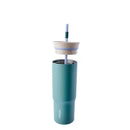 OWALA 24OZ STAINLESS STEEL STRAW TUMBLER - MISTY MEADOWS - Like New