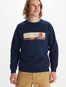 MARMOT Men's Montane Crew Sweatshirt Arctic Navy Size M - Brand New