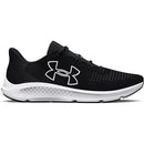 Under Armour Men's Charged Pursuit 3 Big Logo Black/Black/White Size 11 - Like New