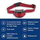 PETSAFE STUBBORN DOG STAY & PLAY WIRELESS PET FENCE RECEIVER COLLAR PIF00-13672 - Like New