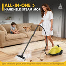 EXPERTCUN HEAVY DUTY STEAM CLEANER, 1500W, 26 ACCESSORIES, 1.4L, SC1500 - YELLOW - Like New