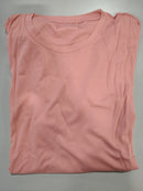 GENERIC UNI-SEX T-SHIRT 71% RAYON, 25% POLYAMIDE SIZE: MEN 2XL WOMEN 2XL - PINK - Like New
