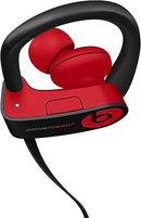 BEATS BY DR. DRE POWERBEATS3 IN-EAR EARBUDS WIRELESS HEADPHONES RED - BLACK/RED - Like New